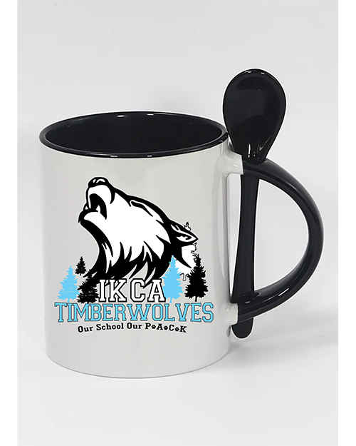 Specialty Timberwolves Mug w/Spoon