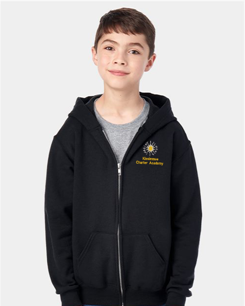 Youth Full-Zip Hoodie DTF Print