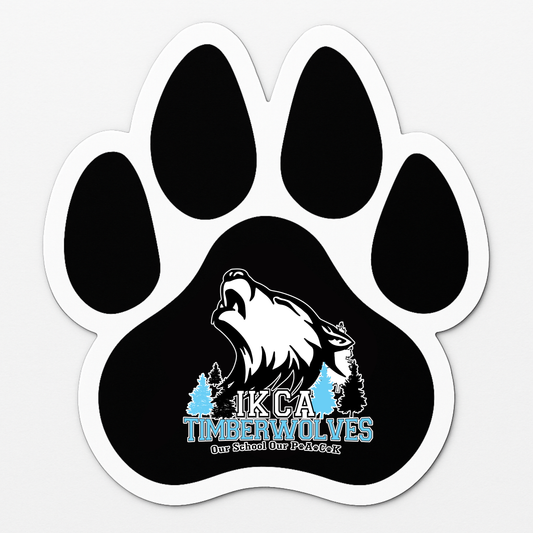 Timberwolves Paw Sticker
